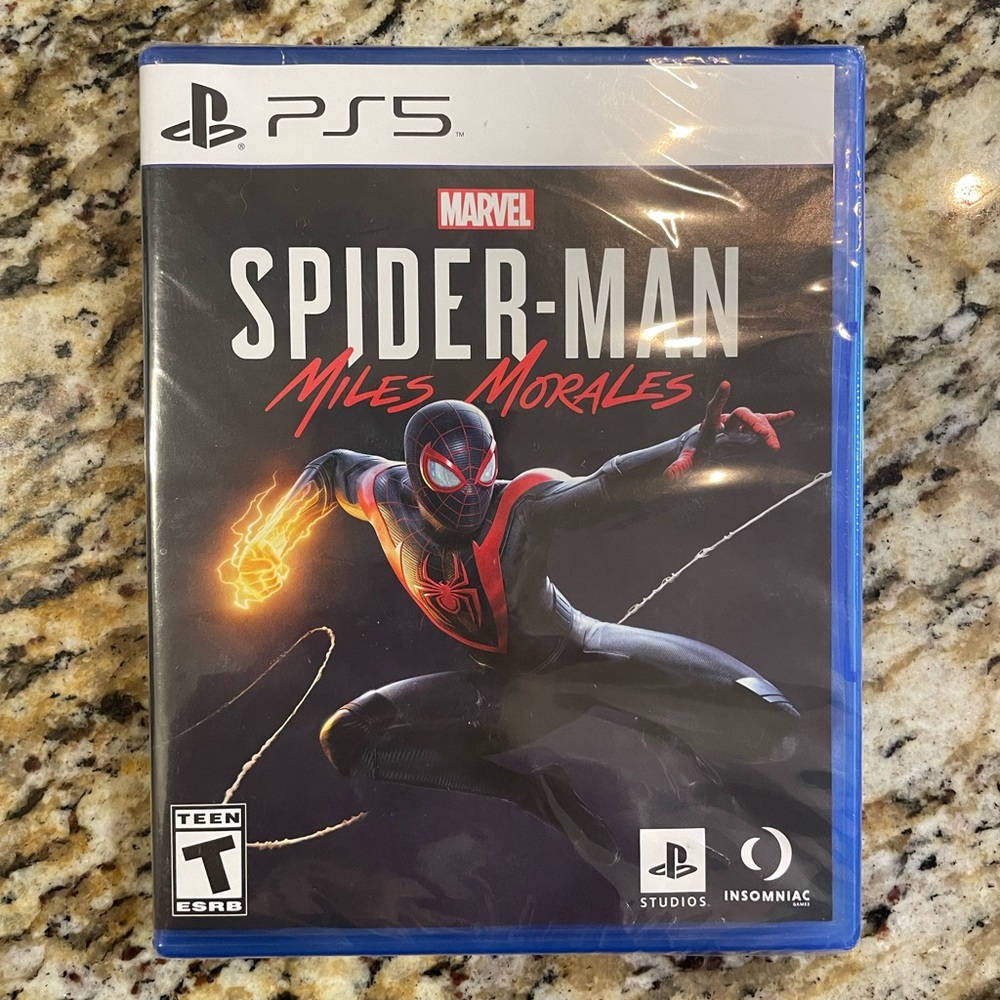 New, Sealed!! PS5 Spider-man Miles Morales Game